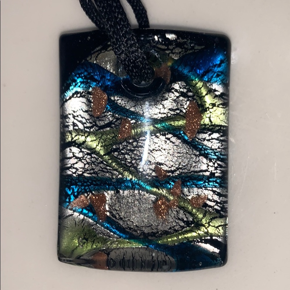 Necklace, Dichroic, Multicolored